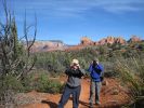 PICTURES/Submarine Rock - Sedona/t_George & Peter on Trail2.jpg